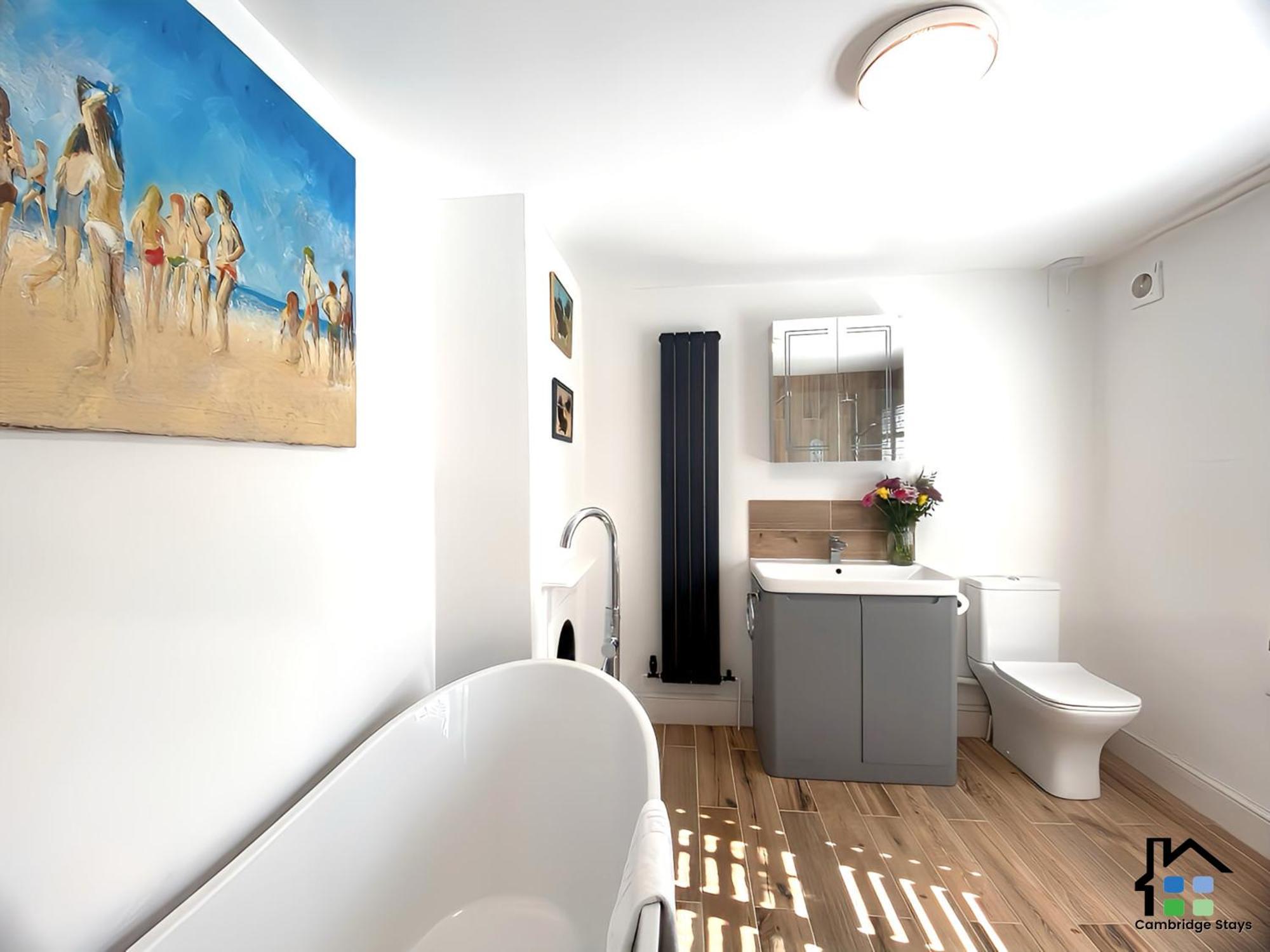 Cambridge Stays 3Br House, Easy Walk To City Center, 2 Showers, Garden, 2 Free Parking Spaces מראה חיצוני תמונה